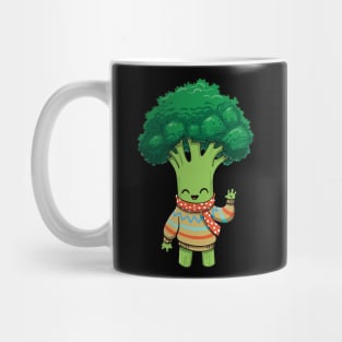 Winter Broccoli Mug